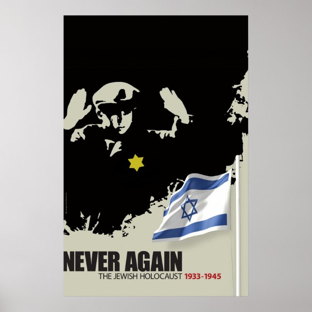 never again poster (Front)