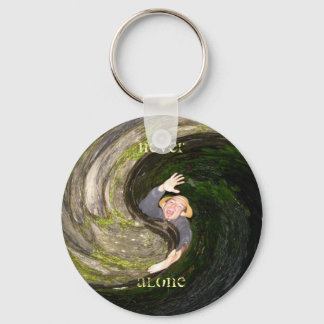 Never Alone Keychain