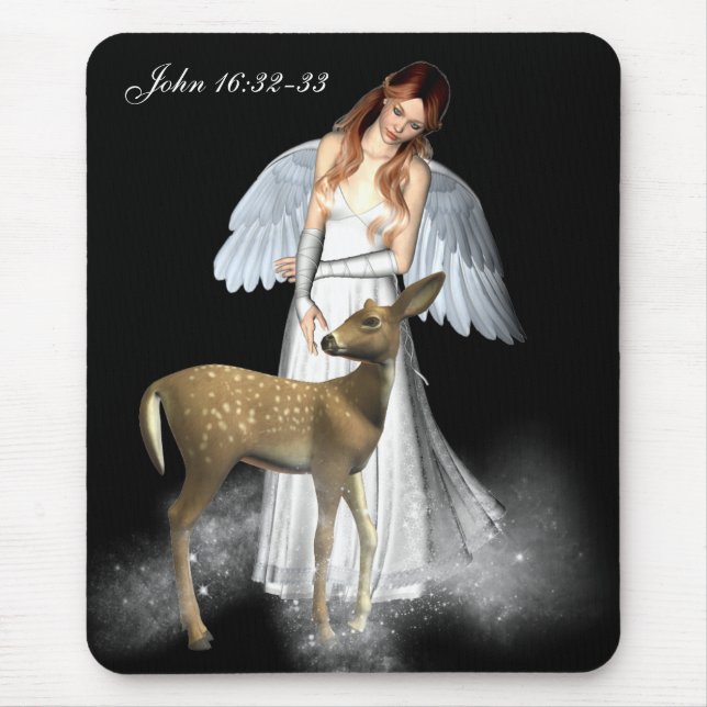 NEVER ALONE MOUSEPAD (Front)
