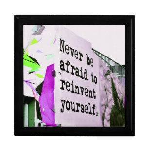 Never Be Afraid to REINVENT Yourself Gift Box