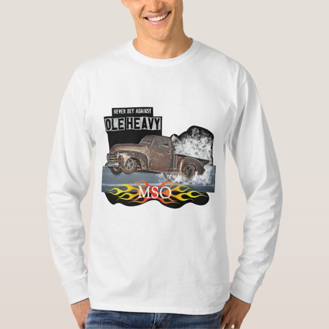 Never Bet Against Ole Heavy T-Shirt (Front)