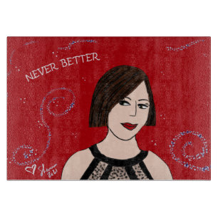 NEVER BETTER CUTTING BOARD