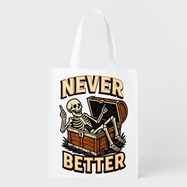 Never Better Grocery Bag (Front)