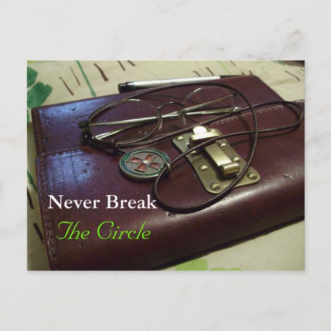 Never Break The Circle Postcard (Front)