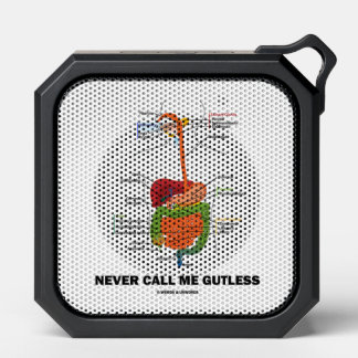 Never Call Me Gutless Digestive System Geek Humor Bluetooth Speaker