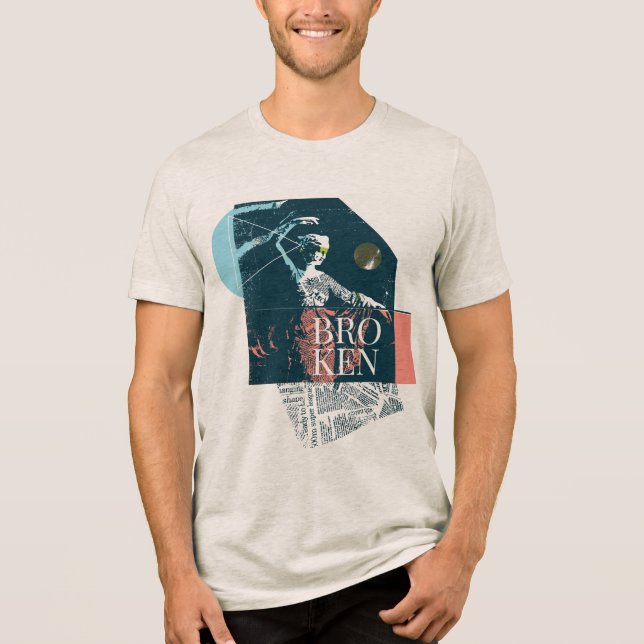 Never Care Tri-Blend Shirt (Front)