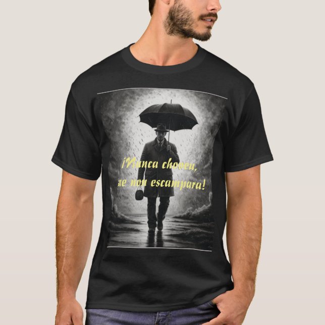"Never choveu" T-SHIRT, which doesn't scale T-Shirt (Front)