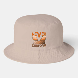 Never Conform- Geologist's Angular Unconformity Bucket Hat