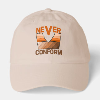 Never Conform- Geologist's Angular Unconformity Hat