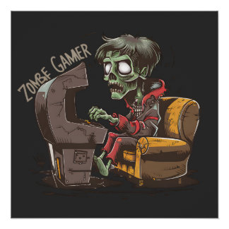 Never Dead, Game On: Zombie Gamer Poster