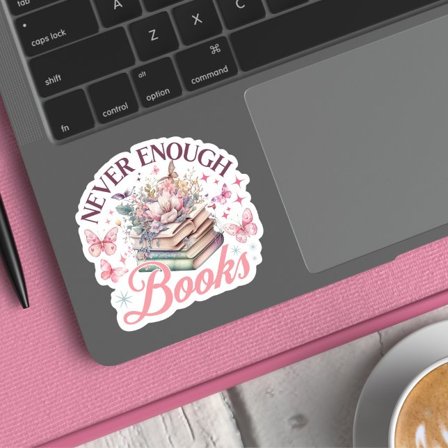Never Enough Books Sticker (Creator Uploaded)