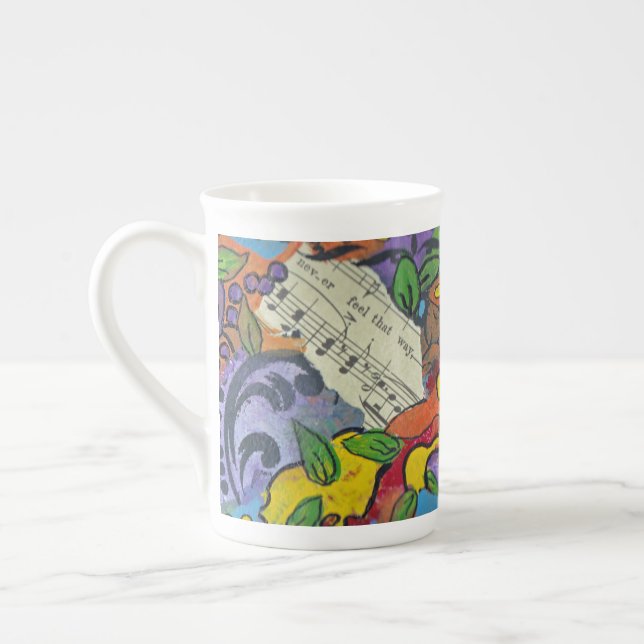 never feel that way bone china mug (Left)