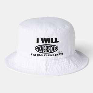 NEVER FOLD BUCKET HAT