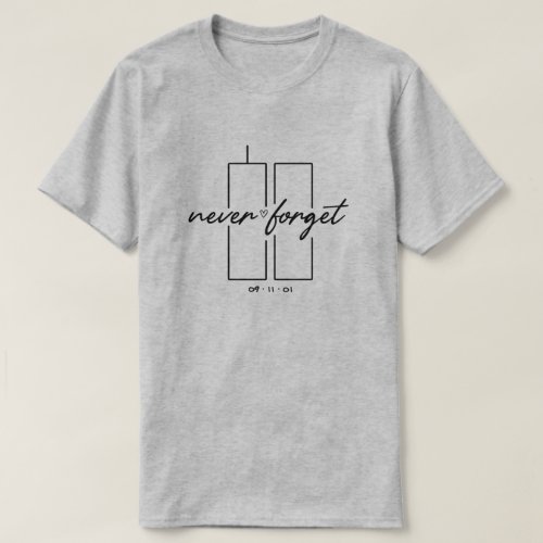 Never Forget 09_11_01 Unisex T_shirt