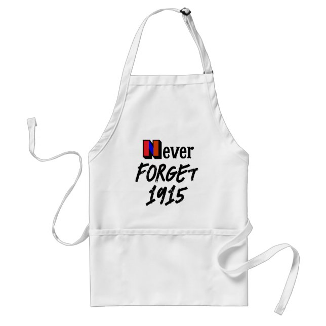 Never Forget 1915 Apron (Front)