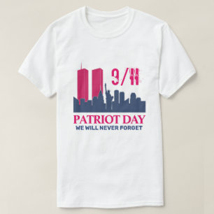Never Forget 911 20th Anniversary Patriot Day 2021 T-Shirt