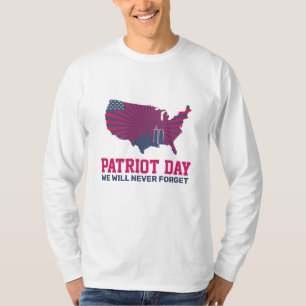Never Forget 911 20th Anniversary Patriot Day 2021 T-Shirt