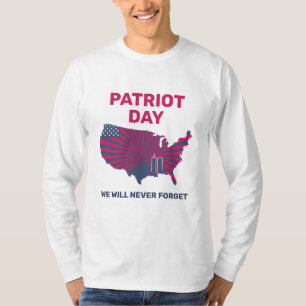 Never Forget 911 20th Anniversary Patriot Day 2021 T-Shirt