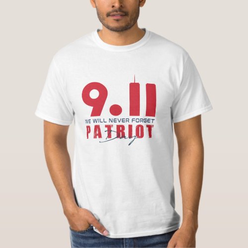 Never Forget 911 20th Anniversary Patriot Day 2022 T_Shirt