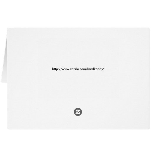 Never Forget American Flag Card (Back Horizontal)