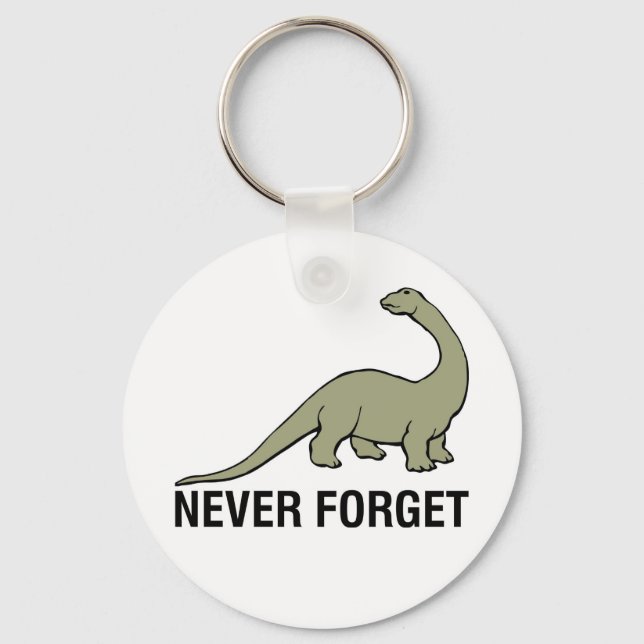 Never Forget Keychain (Front)
