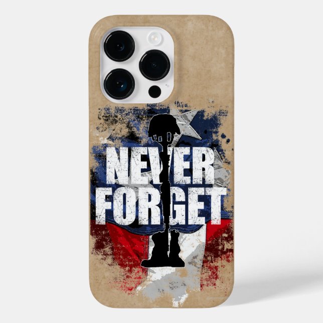 Never Forget (Memorial Day) Case-Mate iPhone Case (Back)