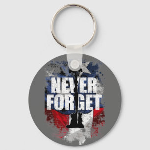 Never Forget (Memorial Day) Keychain