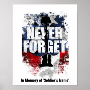 Never Forget (Memorial Day) Poster
