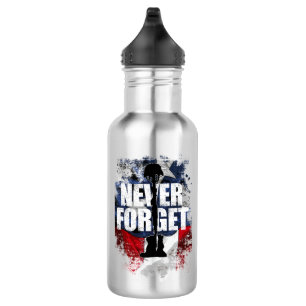 Never Forget (Memorial Day) Water Bottle