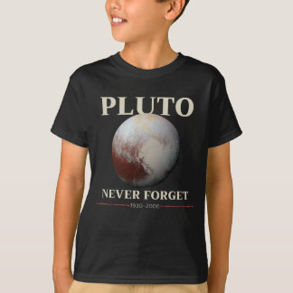 Never Forget Pluto 1930-2006 Science Planet Vintag T-Shirt