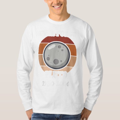 Never forget pluto _ Astronomy T_Shirt