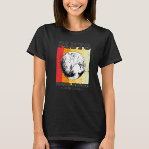 Never Forget Pluto Retro Style Space Science 1930 T-Shirt