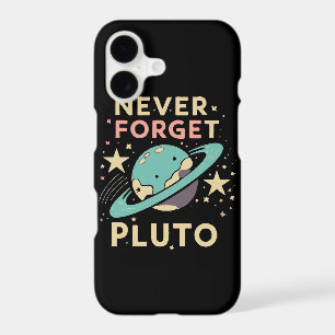Never Forget Pluto Space Science iPhone 17 Case