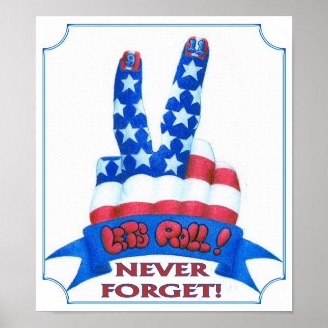 Never Forget Poster (Front)