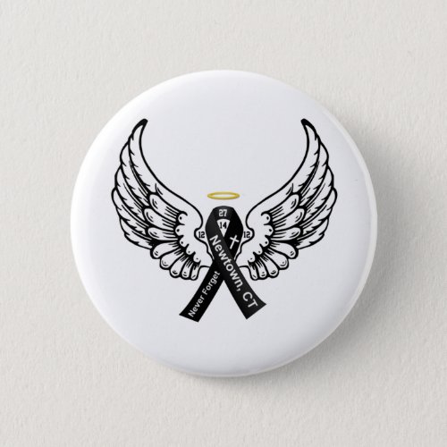 Never Forget Sandy Hook Elementary Pinback Button