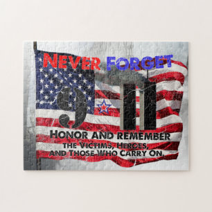 Never Forget September 11 Jigsaw Puzzle