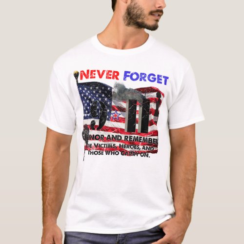 Never Forget September 11 T_Shirt