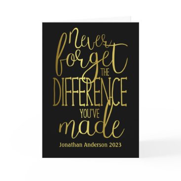Never Forget The Difference Appreciation Card Never Forget The Difference Appreciation Card