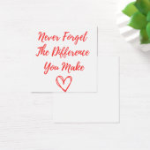 Never Forget The Difference You Make, Thankful (Desk)