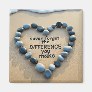 Never Forget The Difference You Make, Thankful Magnet