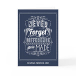 Never Forget The Difference You've Made Card Never Forget The Difference You've Made Card