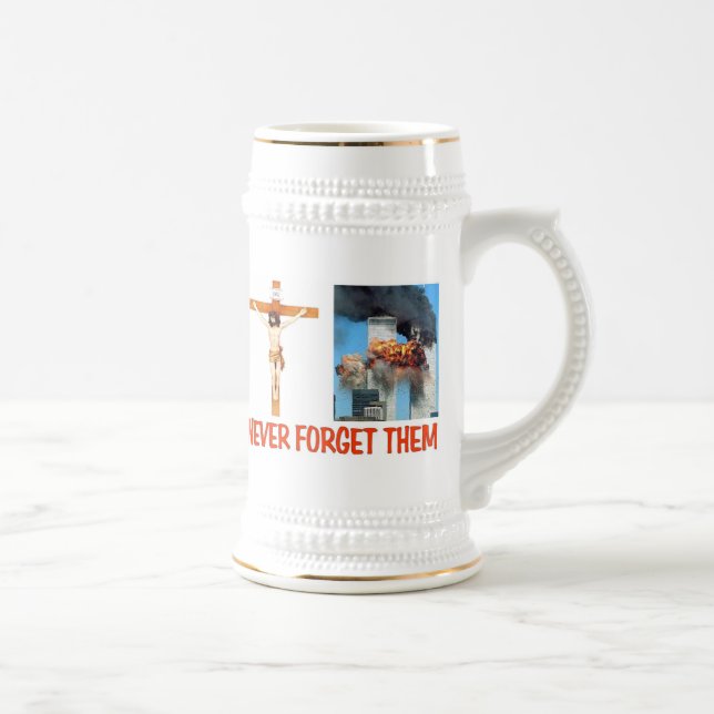 NEVER FORGET THEM BEER STEIN (Right)