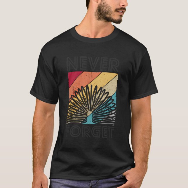 Never Forget Toy 1990 Nineties Music Retro Musicia T-Shirt (Front)