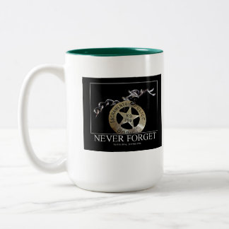 Never forget Two-Tone coffee mug