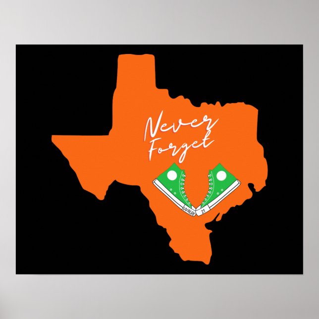 Never Forget Uvalde Tribute  Poster (Front)