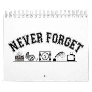 Never Forget – Vintage Essentials Calendar