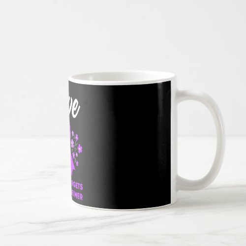 Never Forgets End Alzheimerheimer Heimers Awarene Coffee Mug