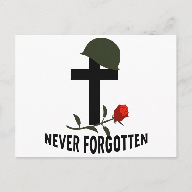 Never Forgotten Postcard (Front)
