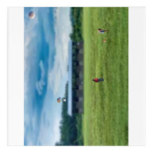 Never Give a Baby Helium Balloons Acrylic Wall Art