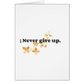 ; Never Give Up (Front)